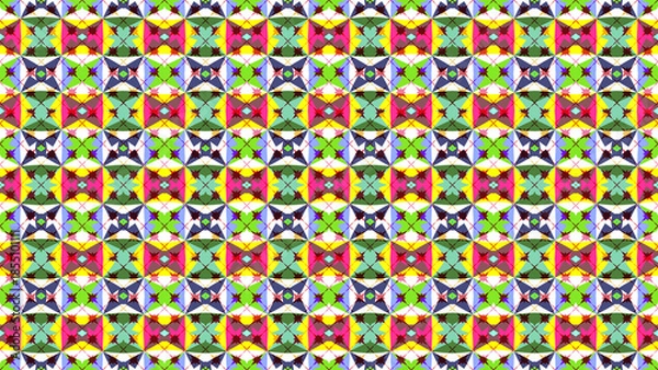 Obraz Colorful Geometric Mosaic Pattern Abstract Background