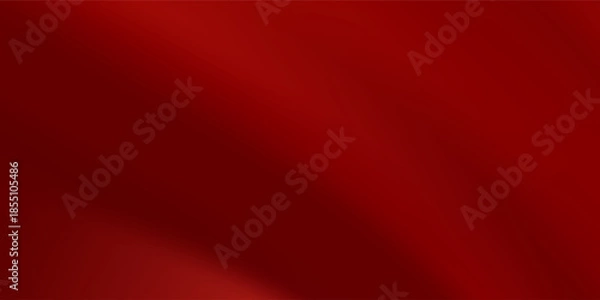 Obraz Abstract Red Gradient Background with Smooth Waves and Soft Flow. modern creative trendy design
