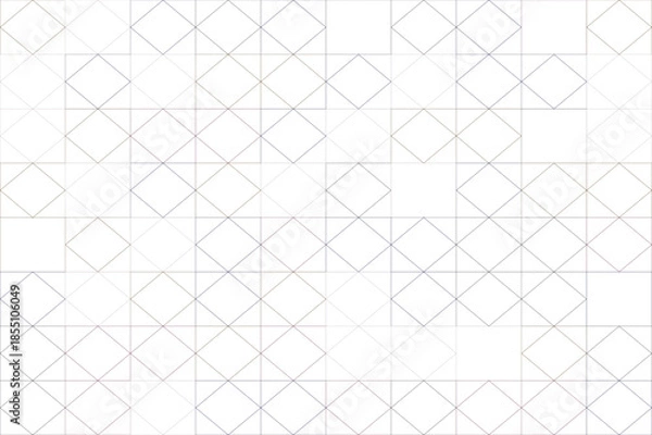 Obraz Geometric pattern of intersecting lines