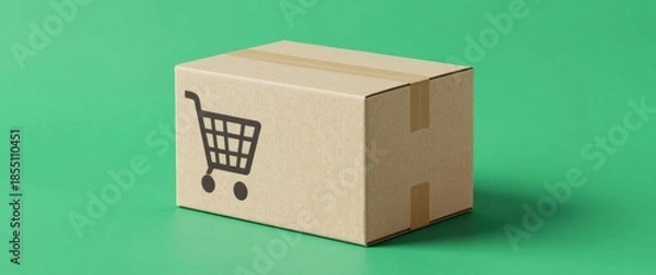 Fototapeta Valentine's day online shopping gift ideas home product showcase festive atmosphere close-up view unique presents for loved ones