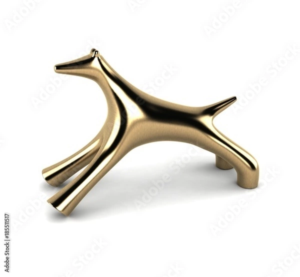 Obraz Sculpture Abstract Dog