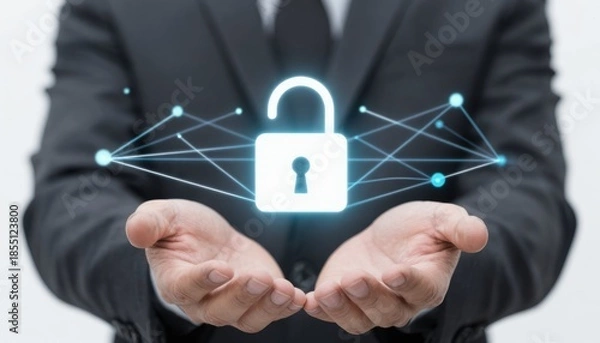 Fototapeta Ensuring cloud safety in information technology and business a comprehensive guide on best practices for a secure digital environment