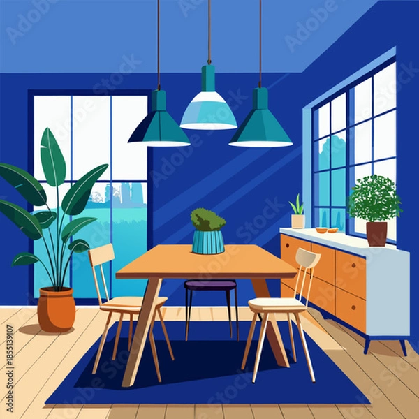 Obraz modern living room