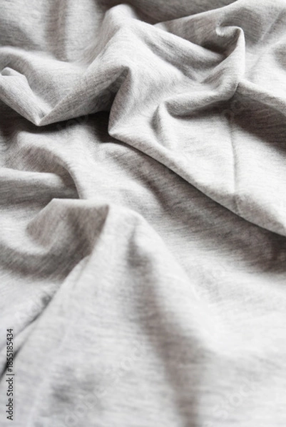 Obraz Dramatic lighting on denim fabric. Background, wallpaper.