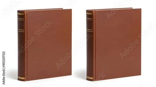 Obraz Minimal Hardcover Book Pair Isolated