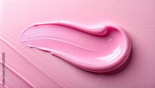 Fototapeta Pink Cream Swirl Texture Background