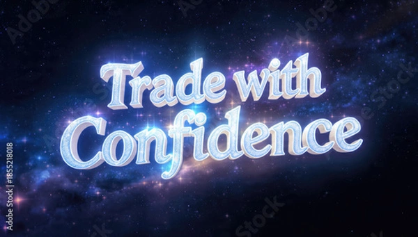 Fototapeta Trade with Confidence