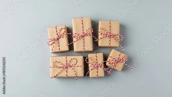 Obraz Christmas gift Boxes