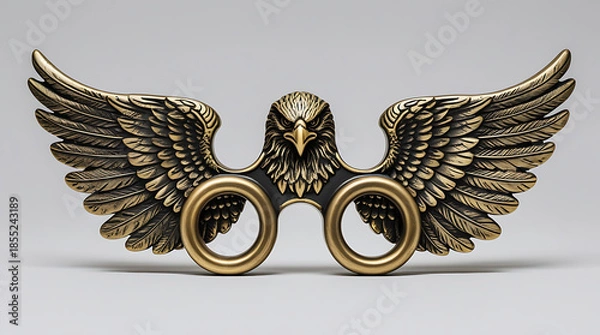 Fototapeta Eagle brass Knuckle