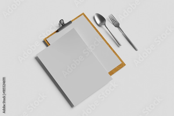 Obraz Restaurant Menu