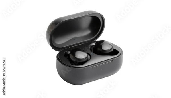 Obraz Wireless earbud in charging case