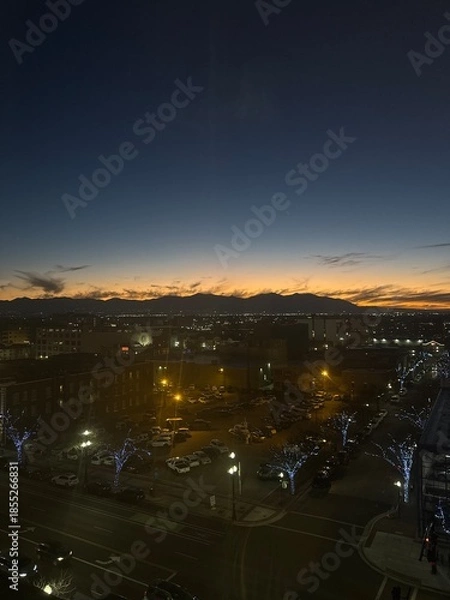 Obraz Sunset Above Mountains
