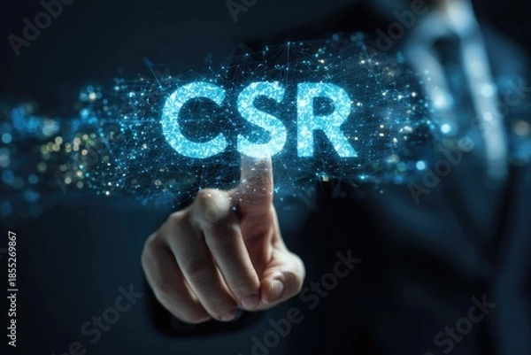 Obraz CSR and Digital Innovation Concept