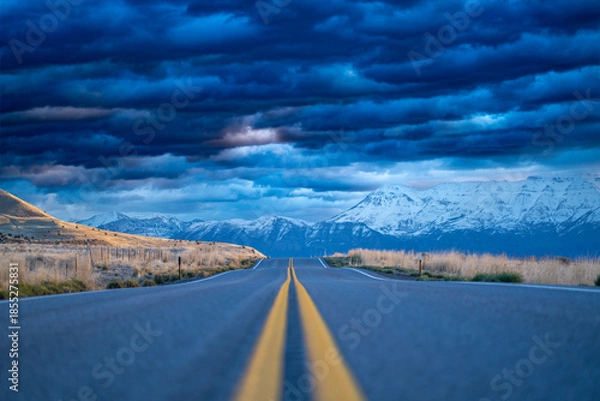 Obraz road to the mountains