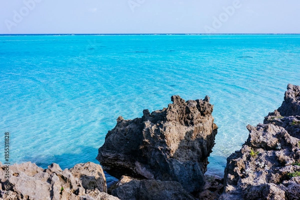 Obraz 与論島の海