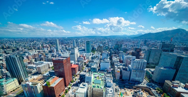 Obraz 北海道・札幌 中心街