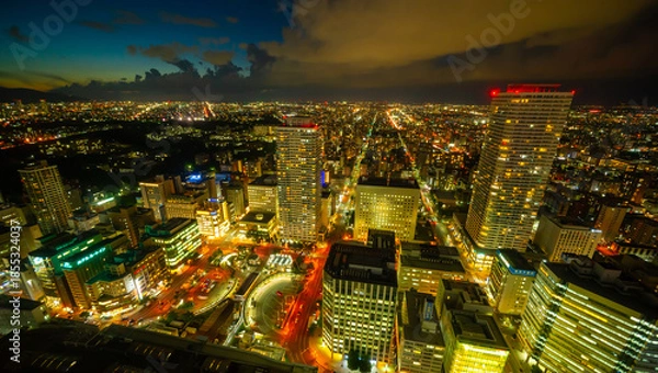 Obraz 北海道・札幌夜景　2025
