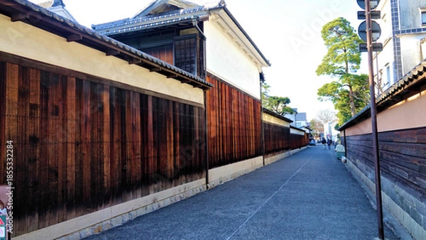 Obraz 倉敷の古い町並み