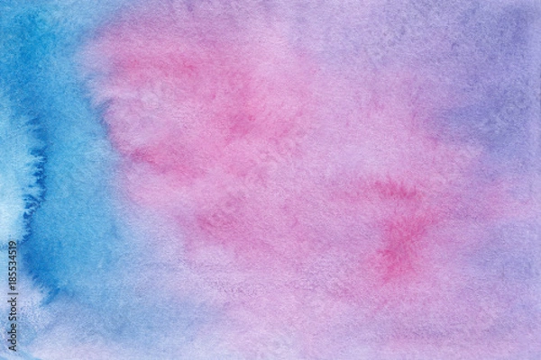 Obraz Abstract hand drawn watercolor background texture