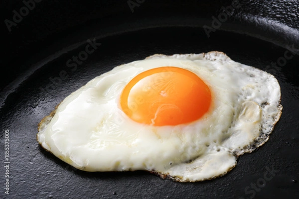 Fototapeta 目玉焼き　スキレット
