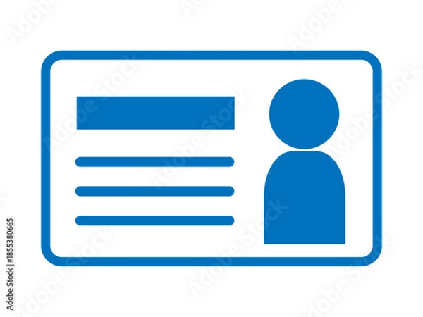 Obraz 身分証明書アイコン（本人確認書類マーク）