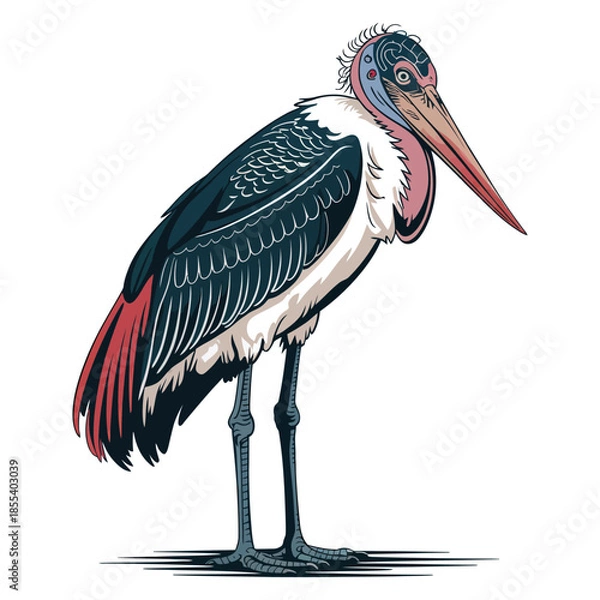 Obraz Marabou stork