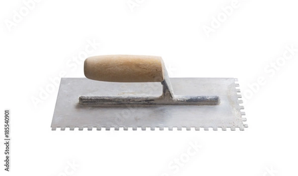 Obraz trowel comb isolated on white background