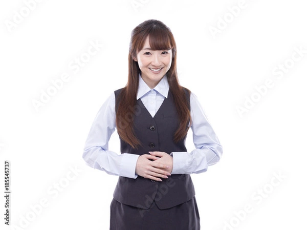 Fototapeta ビジネス案内女性