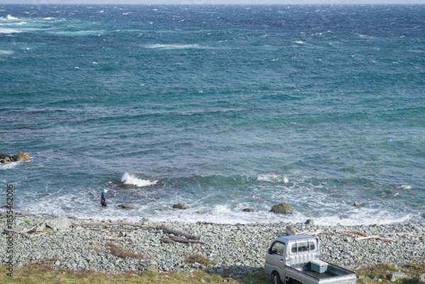Obraz 青森県_下北半島_尻屋崎