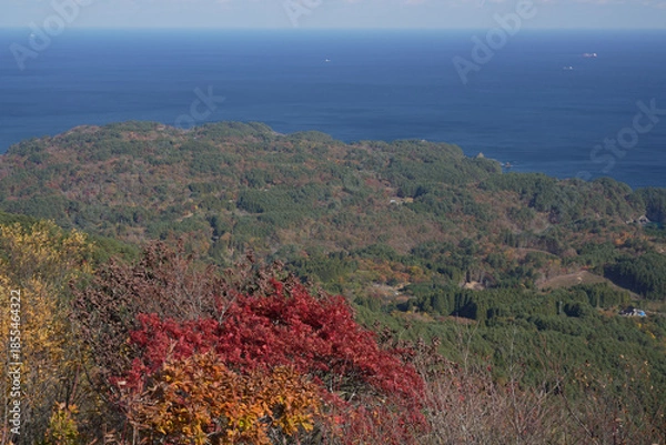 Obraz 岩手県_宮古市_月山展望台