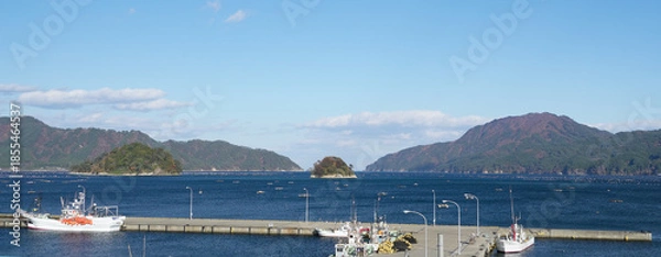 Obraz 岩手県_山田湾展望広場