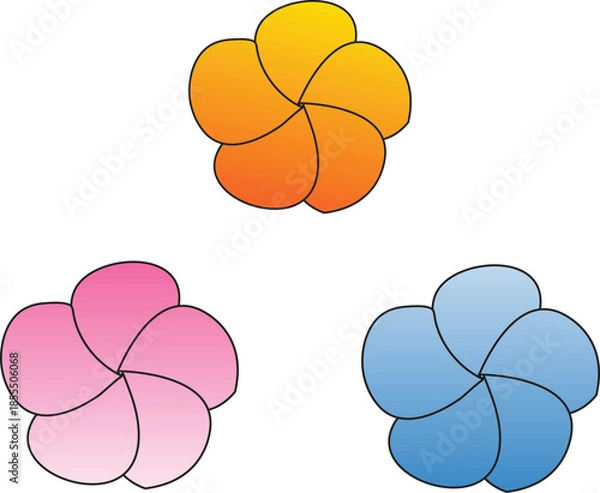 Fototapeta flowers vector