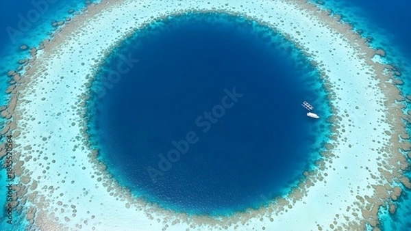 Obraz abstract blue background