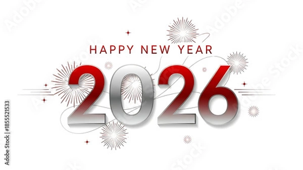 Obraz Happy new year 2026