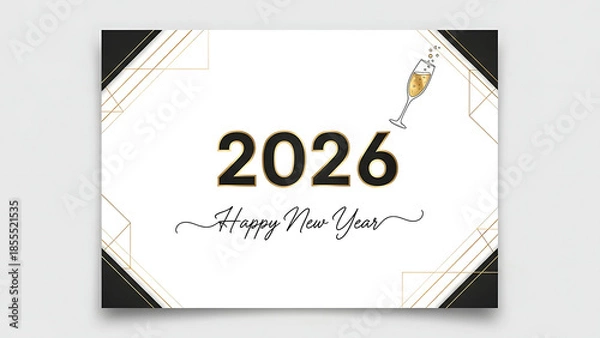 Obraz Celebrating new year 2026
