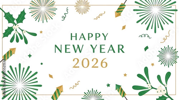 Obraz Happy new year 2026