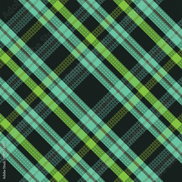 Obraz Tartan plaid pattern with texture.