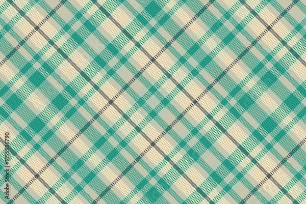 Fototapeta Tartan plaid pattern with texture.