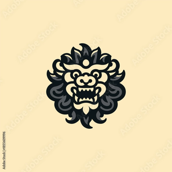 Obraz Barongsai Logo