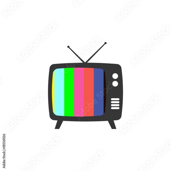 Obraz Retro tv icon