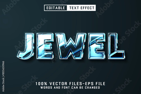 Obraz Jewel Editable Text Effect