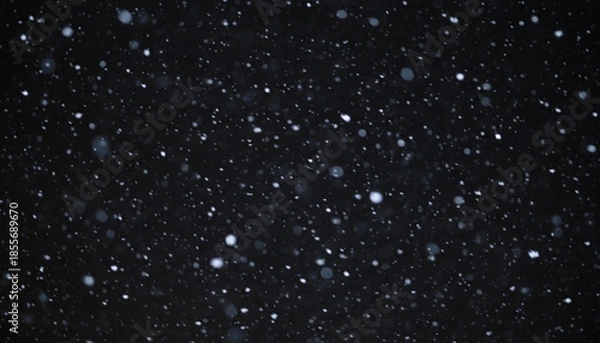 Obraz  Snow Overlay Generative AI