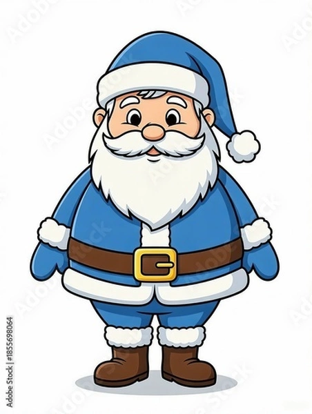 Obraz cartoon santa claus