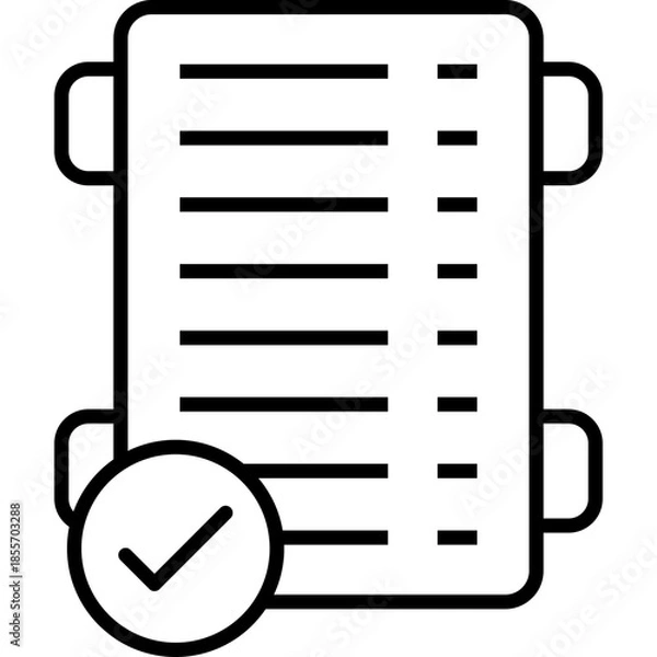 Obraz Reporting Icon Vector Element