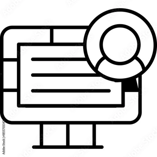 Obraz Collaboration Icon Vector Element