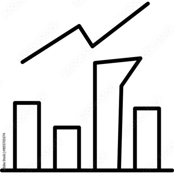 Obraz Growth Icon Vector Element