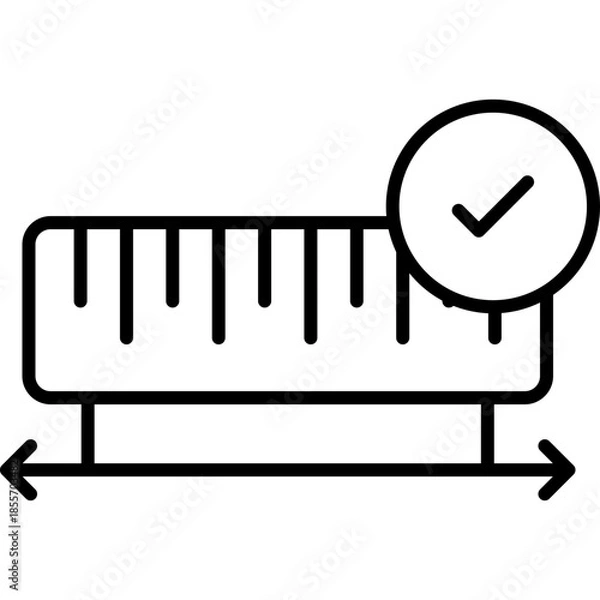 Obraz Measurement Icon Vector Element