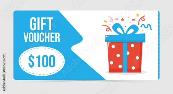 Obraz voucher gift card