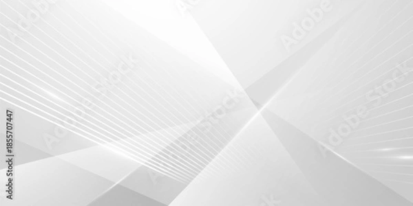 Obraz white abstract background modern vector illustration