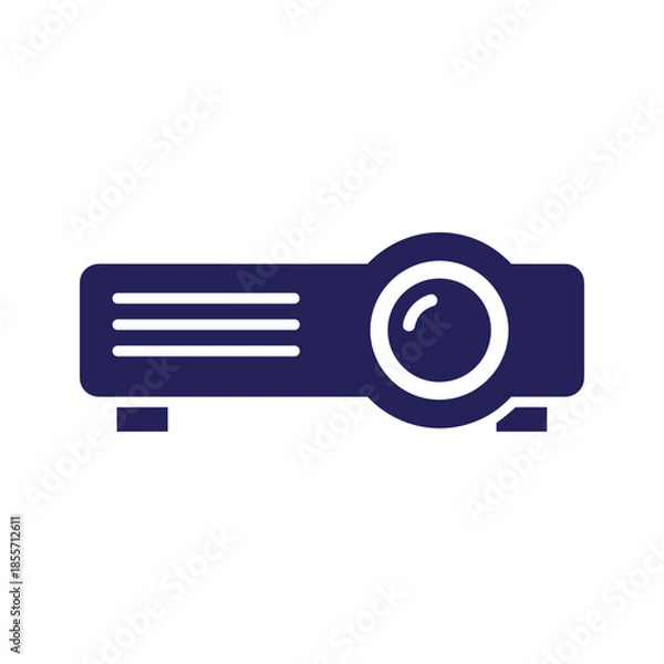 Obraz Projector Icon Vector Illustration